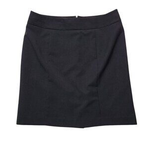 George Elegant Black Pencil Skirt